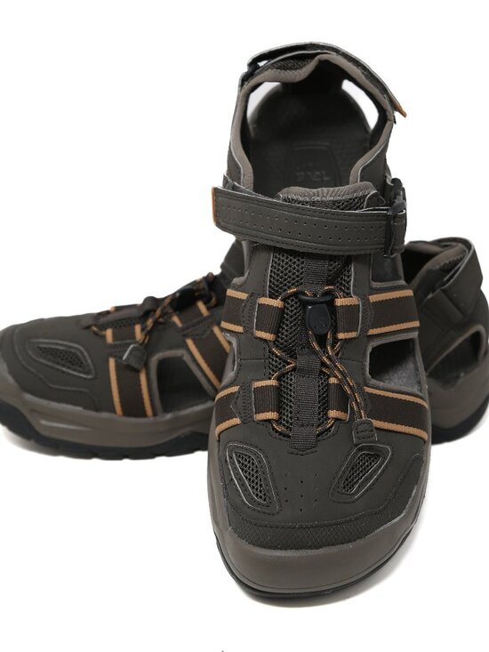 TEVA BROWN OMNIUM 2 LEATHER WATER SHOES HIKING SANDALS, MEN US 13 EUR 47 NEW main image 7